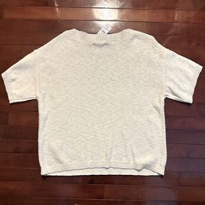 LOFT ivory sweater NEW